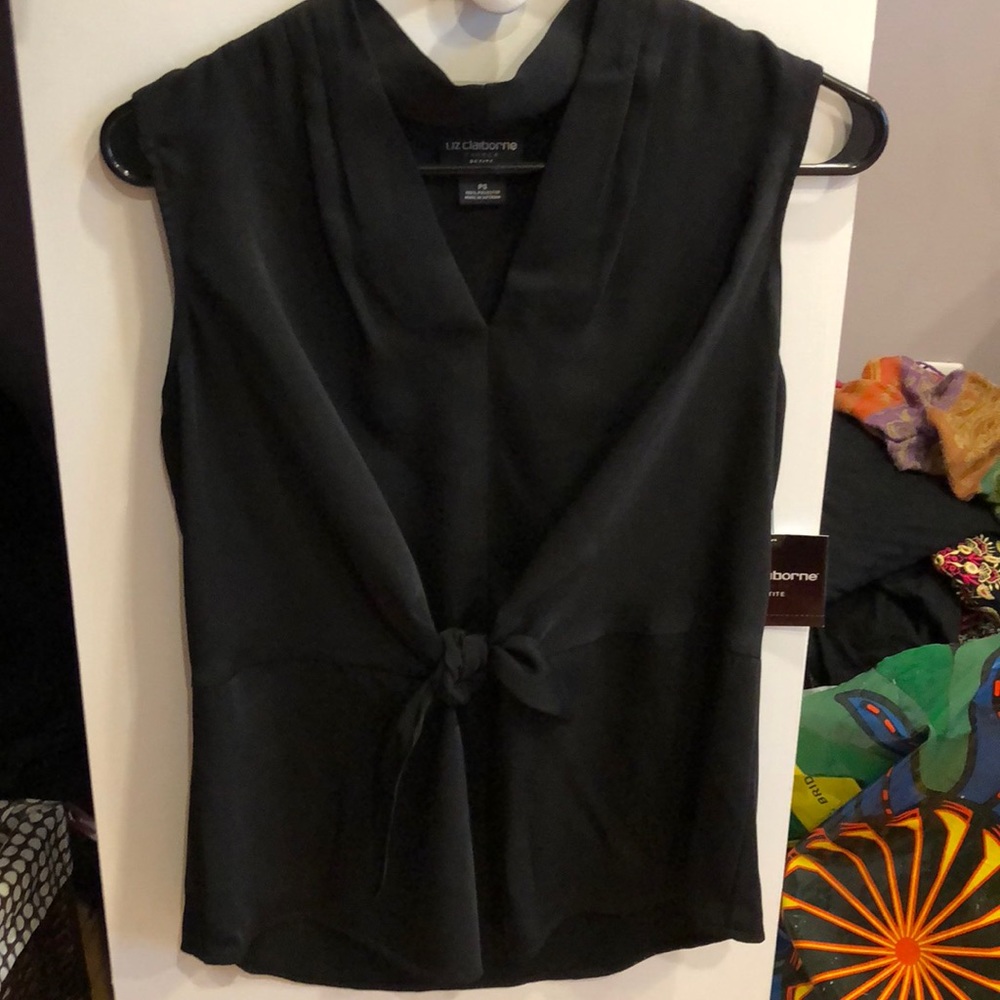 Career petite top